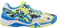 Asics Gel Resolution 7 L.E Womens Tennis Shoes Blue Sports Training Trainers Gym