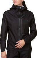 Ronhill Tech Fortify Waterproof Womens Running Jacket Black Hooded Run Windproof - S Regular