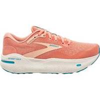 Brooks Ghost Max Womens Running Shoes Orange Cushioned Comfort Sports Trainers