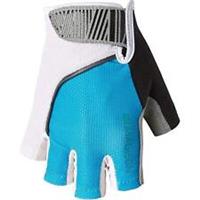 Madison Sportive Womens Fingerless Cycling Gloves Blue Padded Bike Ride Comfort