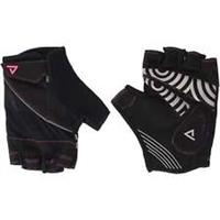 Dare2B Profile Womens Fingerless Cycling Gloves Black Bike Ride Lightweight