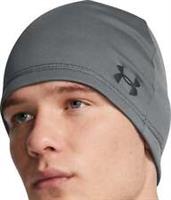 Under Armour Storm Running Beanie Grey Fleece Run Breathable Water Repellent Hat