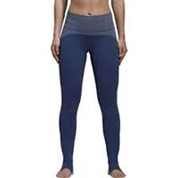 adidas Believe This High Rise Womens Long Yoga Tights Blue Gym Workout Fitness - S Regular