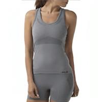 Sub Sports SubAir Seamless Womens Vest Grey Run Moisture Wicking Tank Top Ladies