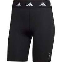 adidas Tech Fit Womens Training Bike Short Tights Black Gym Compression Shorts