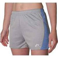 More Mile Marl Jersey Womens Training Shorts Grey Running Moisture Wicking Run