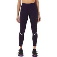 Asics Lite-Show Womens Running Tights Purple Compression Run Sports Training Gym - XS Regular