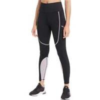 Puma Train Bonded High Waist Womens Training Tights Black Gym Workout Fitness - S Regular