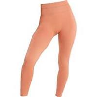 Gymshark Studio Womens Training Tights Orange Gym Workout Fitness Seamless - S Regular