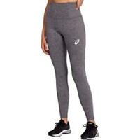 Asics High Waist 2 Womens Running Tights Grey Run Sports Training Jogging Ladies - XS Regular