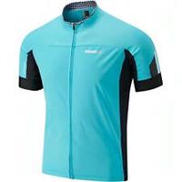 Madison RoadRace Windtech Mens Windproof Road Cycling Jersey Blue Reflective Top - S Regular