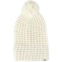 Puma Big Pom Pom Womens Beanie Hat White Outdoor Ladies