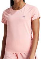 adidas Adizero Womens Running Top Pink Short Sleeve Lightweight Run T-Shirt - M Regular