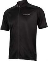 Endura Xtract II Mens Cycling Jersey Black Short Sleeve Reflective Bike Ride Top - S Regular