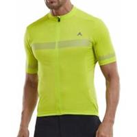 Altura Nightvision Mens Cycling Jersey Green Short Sleeve Reflective Road Top - S Regular