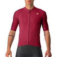 Castelli Endurance Elite Mens Cycling Jersey Red Short Sleeve Bike Ride Top - 2XL Regular