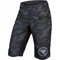 Endura SingleTrack II Womens Baggy Cycling Shorts Black Camo Bike Ride Short