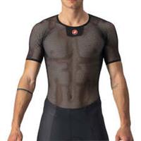 Castelli Core Mesh 3 Mens Cycling Base Layer Black Short Sleeve Bike Top Jersey - 2XL Regular