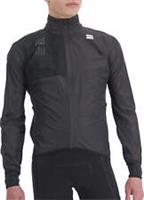 Sportful DR Mens Cycling Jacket Black Reflective Road Gravel Bike Ride