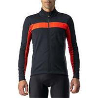 Castelli Mortirolo VI Mens Cycling Jacket Black Reflective Bike Ride Breathable