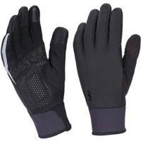 BBB ControlZone Winter Full Finger Cycling Gloves Black Windproof Padded Bike