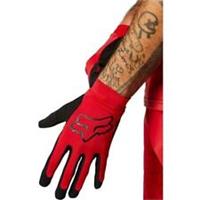 Fox Flexair Full Finger Cycling Gloves Red Mens MTB Mountain Bike Ride Comfort