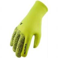 Altura Thermostretch Windproof Full Finger Cycling Gloves Yellow Reflective Bike