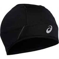 Asics Thermal Beanie Hat Black Running Run Breathable Lightweight Mens Womens