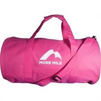 More Mile Barrel Holdall Pink Gym Travel Training Padded Weekender Bag Workout