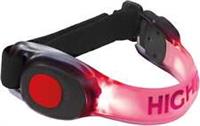 Highroad Neon LED Armband Red Safety Running