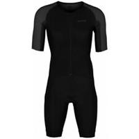 Orca Athlex Aero Race Mens Tri Suit Silver Compression With Pockets Triathlon