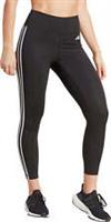 adidas Train Essentials 3 Stripes Womens Training Tights Black 7/8 Cropped Gym - S Regular