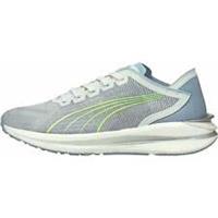 Puma Electrify Nitro Womens Running Shoes Grey Cushioned Sports Comfort Trainers