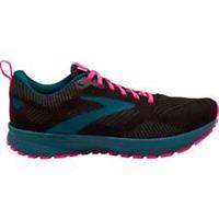 Brooks Revel 5 Womens Running Shoes Black Cushioned Sports Training Run Trainers