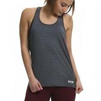 TCA Vista Cross Back Womens Running Vest Black Run Quick Drying Jogging Tank Top