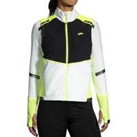 Brooks Carbonite Womens Running Gilet Grey Run Lightweight Breathable Ladies - XS Regular