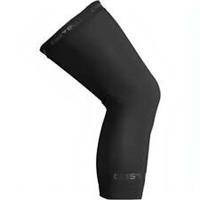 Castelli Thermoflex 2 Cycling Knee Warmers Black Leg Sleeves Bike Fleece Mens
