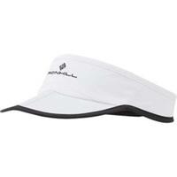 Ronhill Sun Running Visor White Run Adjustable Mens Womens