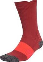adidas Run X Boost Running Socks Red Cushioned Arch Support Crew Sports Training