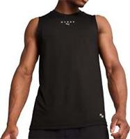 Puma X HYROX Cloudspun Mens Training Vest Black Workout Fitness Tank Top Gym - S Regular