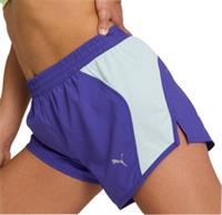 Puma Run Favourite Velocity Womens Running Shorts Blue 3 Inch Moisture Wicking