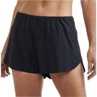 Craft PRO Hypervent Split Womens Running Shorts Black Lightweight Lined Run