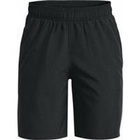 Under Armour Woven Graphic Junior Running Shorts Black Kids Lightweight Run