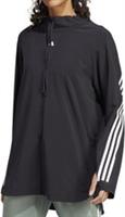 adidas Train Icon Full Cover Womens Training Top Black Long Sleeve Gym Excerise - S Regular