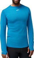 Brooks High Point Mens Running Top Blue Long Sleeve Run Moisture Wicking Jogging - XL Regular