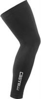 Castelli Pro Seamless Cycling Leg Warmers Black Bike Breathable Comfort Mens - S-M Regular