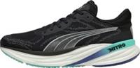 Puma Magnify Nitro 2 Mens Running Shoes Black Cushioned Comfort Sports Trainers