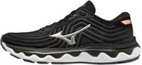 Mizuno Wave Horizon 6 Womens Running Shoes Black Support Cushioned Run Trainers