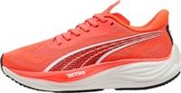 Puma Velocity Nitro 3 Womens Running Shoes Red Cushioned Comfort Sports Trainers
