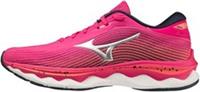 Mizuno Wave Sky 5 Womens Running Shoes Pink Cushioned Carbon Comfort Trainers